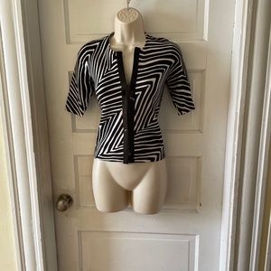Zebra cardigan
